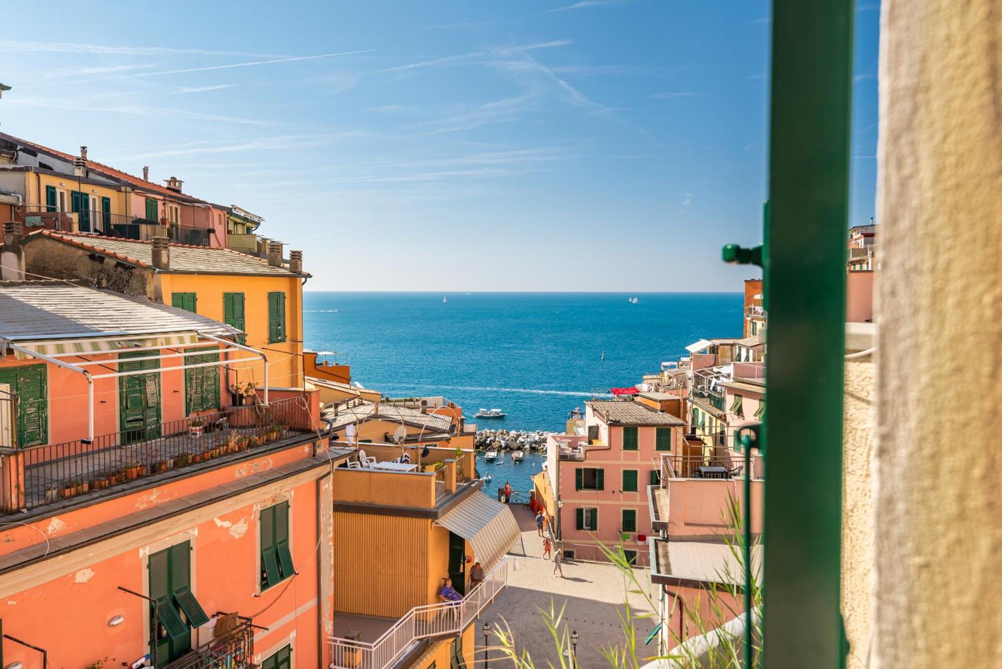 La Vista Di Marina By The First Apartment Riomaggiore Luaran gambar